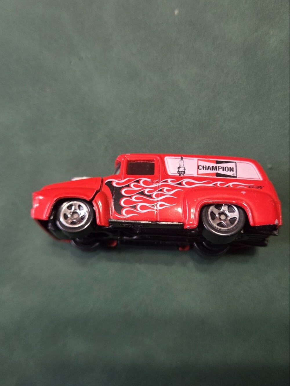 Hot Wheels Red ‘56 Ford F-100 Champion Spark Plugs 1999 Malaysia
